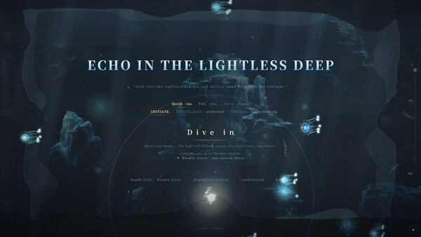 Echo in the Lightless Deep screenshot 1