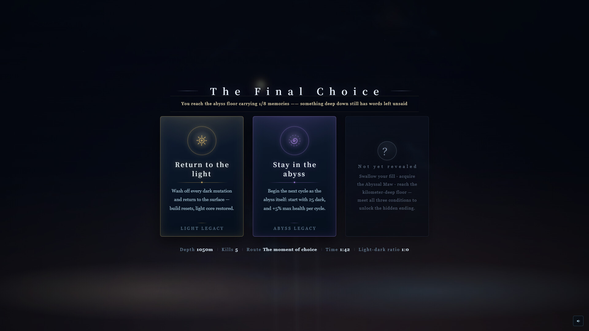 Echo in the Lightless Deep PC gameplay screenshot 15 of 15