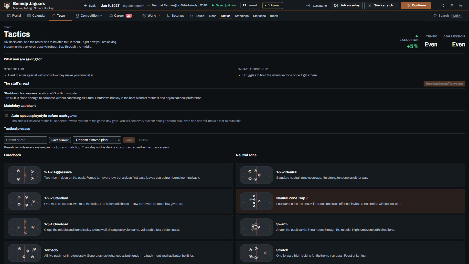 Hockey Coach Dynasty screenshot #5