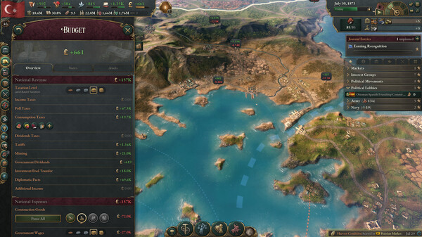 Victoria 3 screenshot