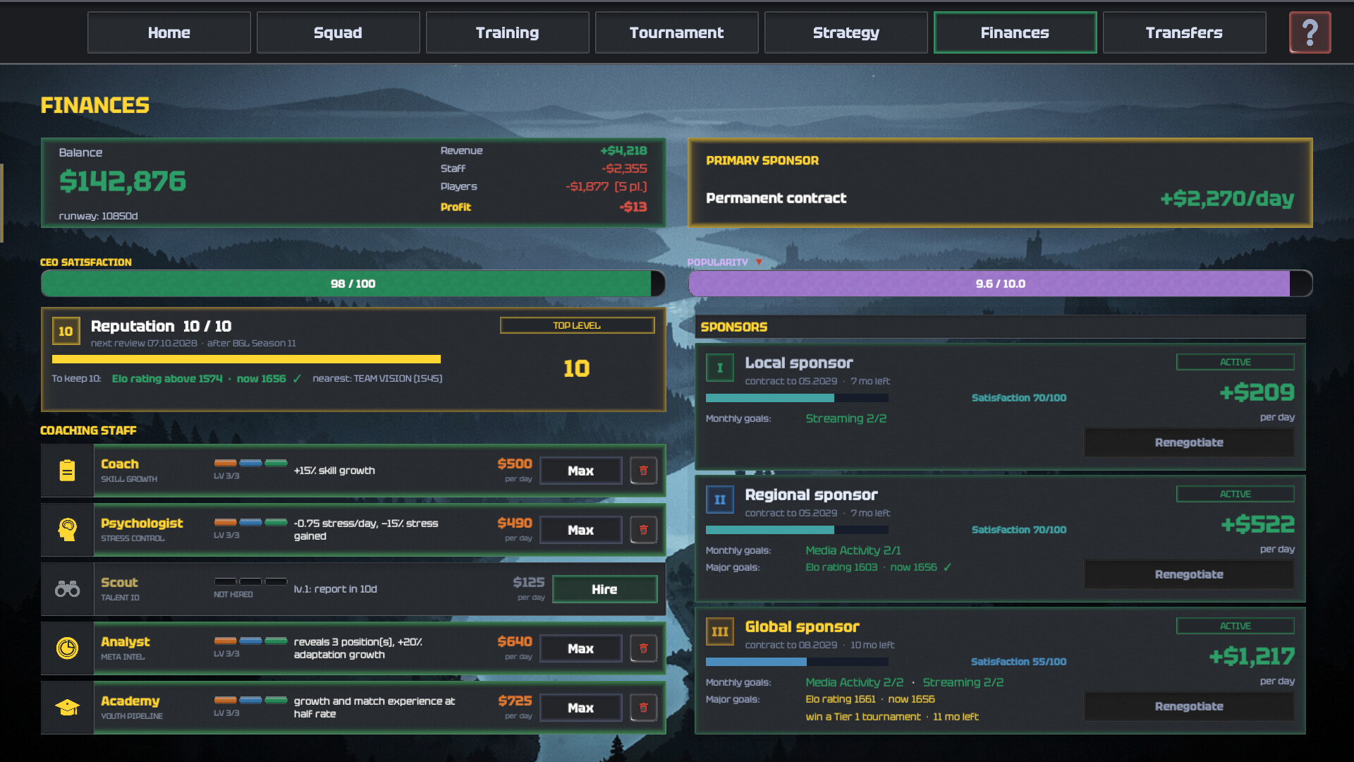 MOBA Manager 2026 screenshot 9