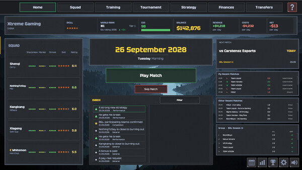 MOBA Manager 2026 screenshot 4