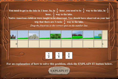 Screenshot z Fish Lake