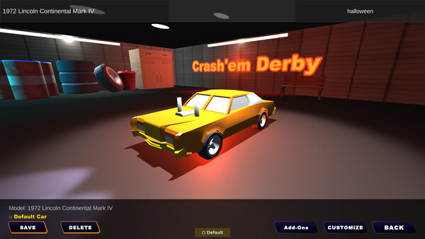 Crash'em Derby - Halloween Paint Job Pack screenshot 1