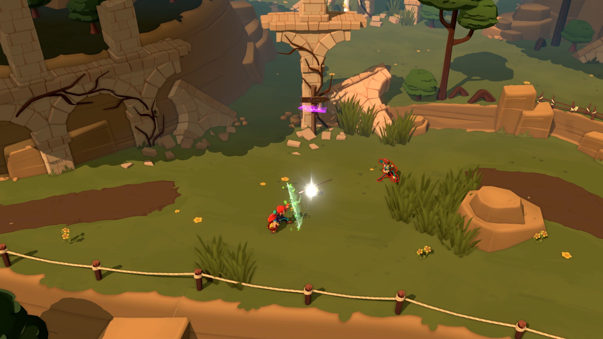 Screenshot de Mages of Mystralia