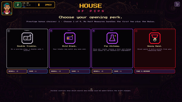 House of Pips: a Domino Roguelike 스크린샷 3