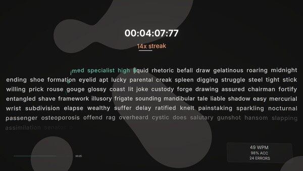 JUST TYPE — 3