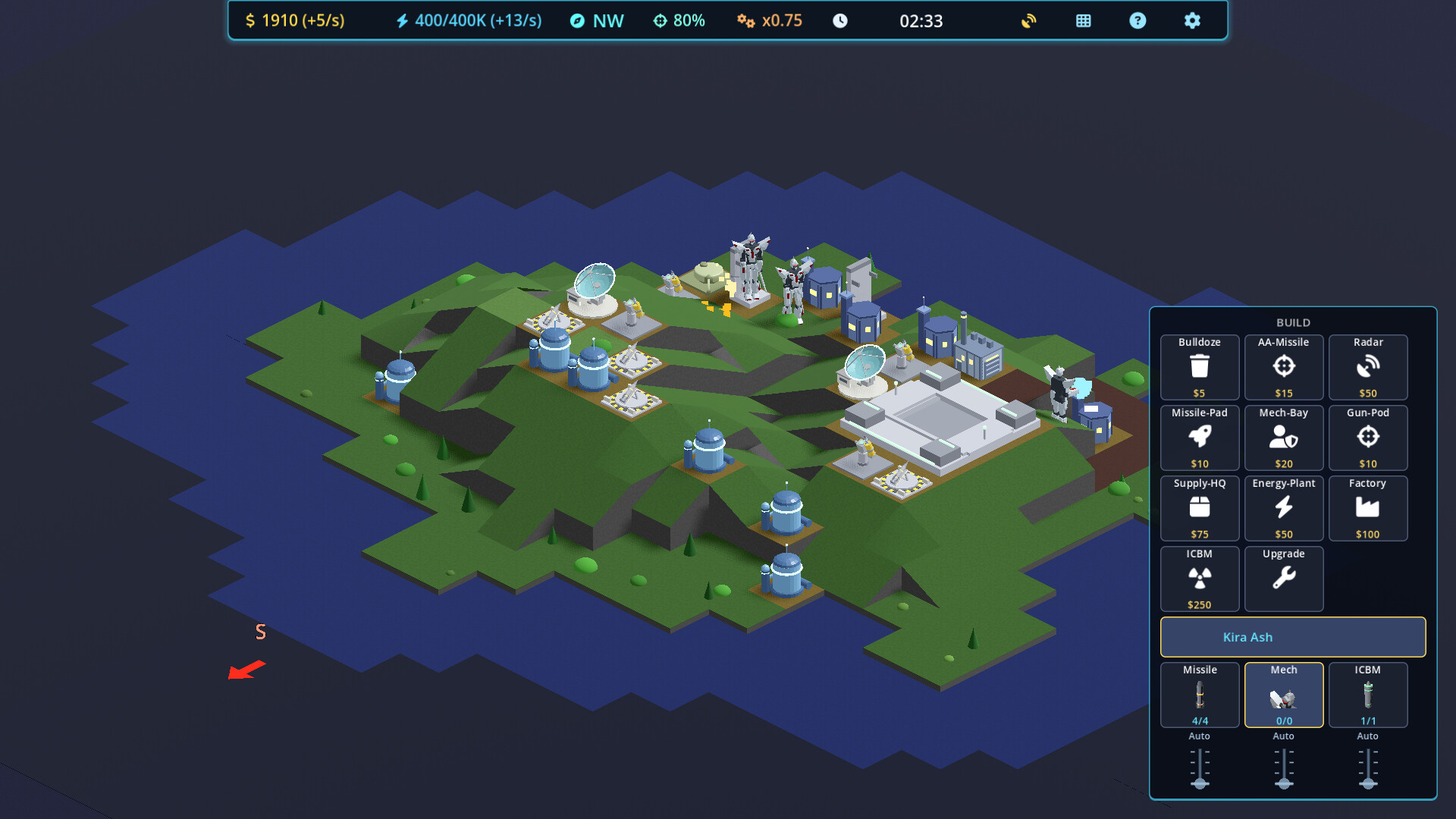 G.D.F. PHALANX: Missile Defense Protocol screenshot #3