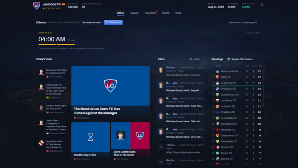Football Ambition 27 스크린샷 1