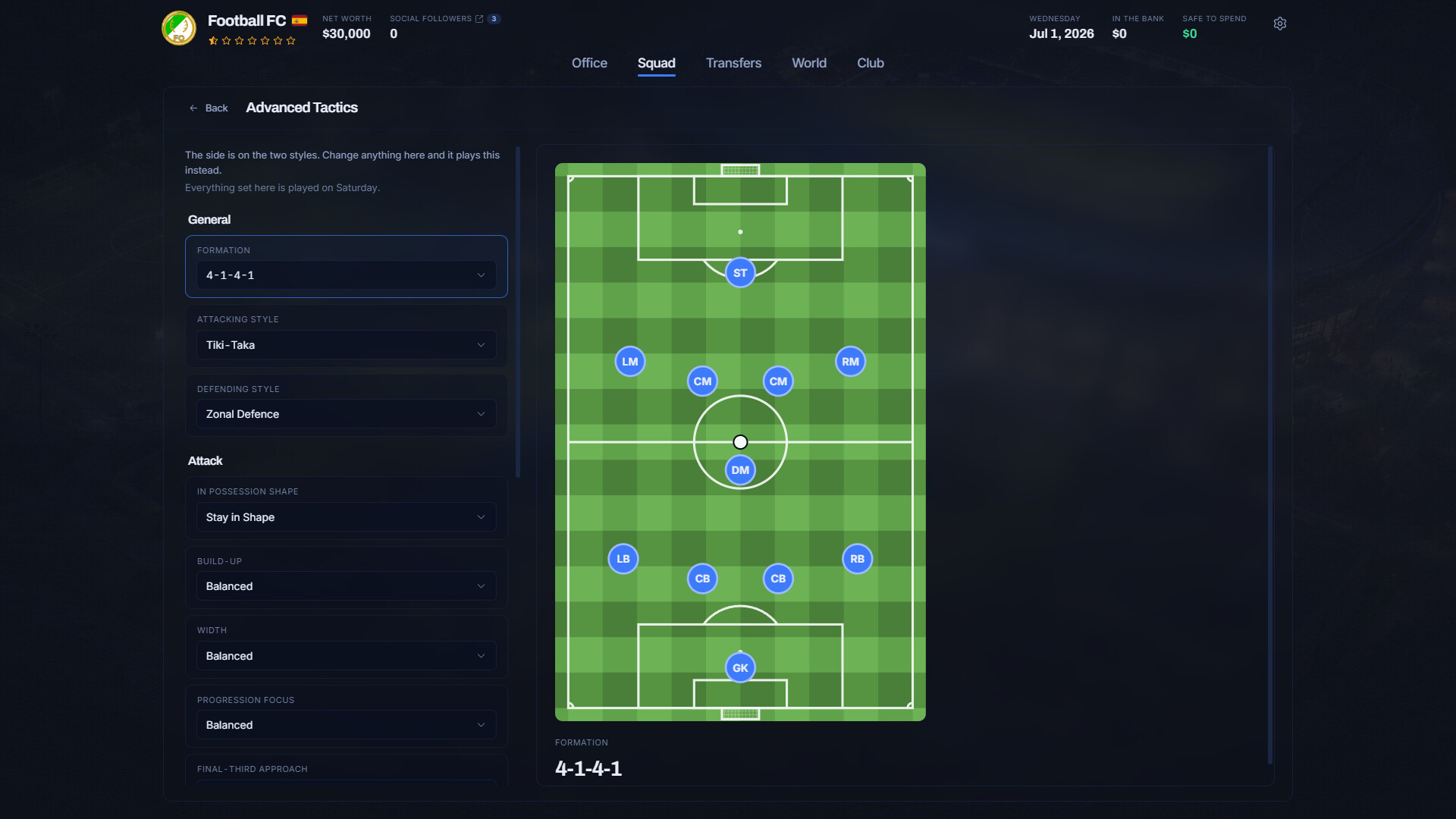 Football Ambition 27 screenshot #3