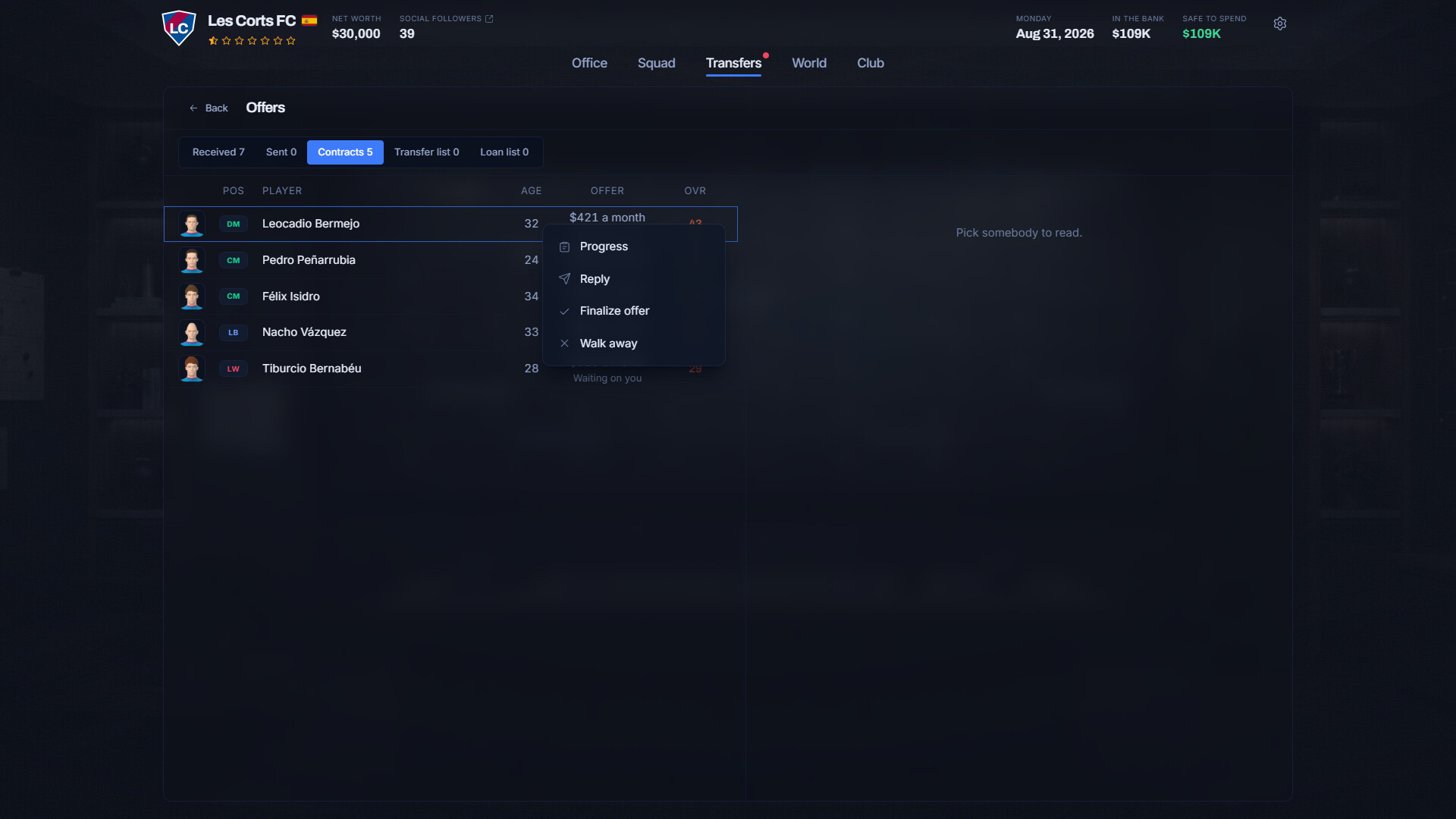 Football Ambition 27 screenshot 9