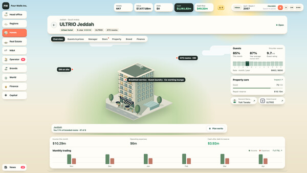 Four Walls Inc. screenshot 3
