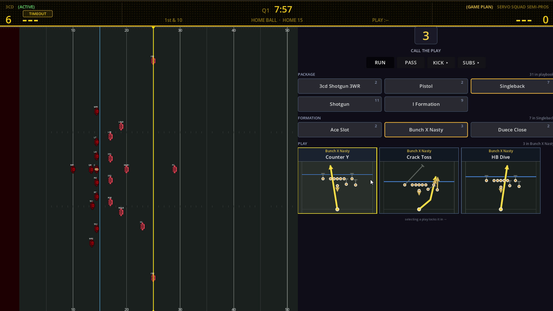 Robot Gridiron screenshot #1