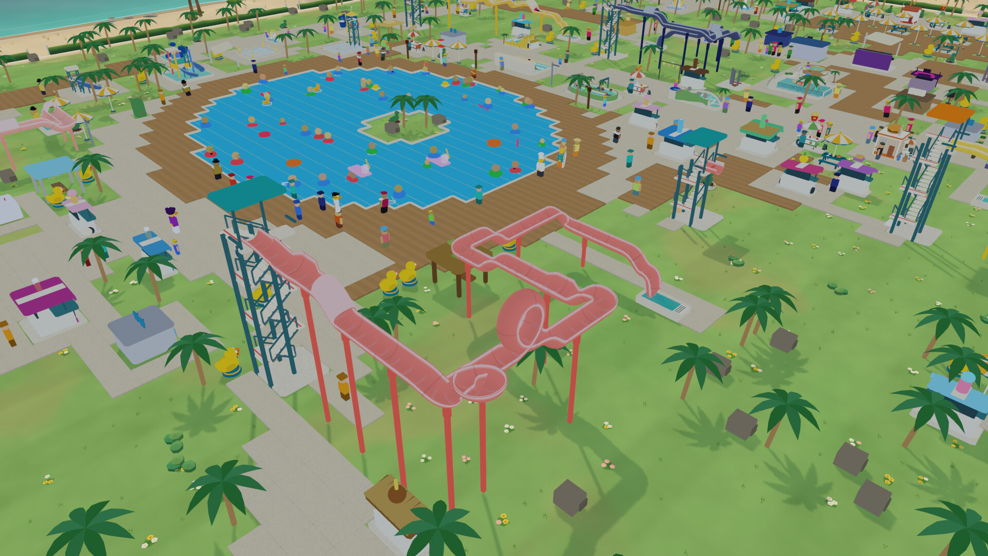 Splash Park Tycoon - Supporter Pack PC gameplay screenshot 7 of 7