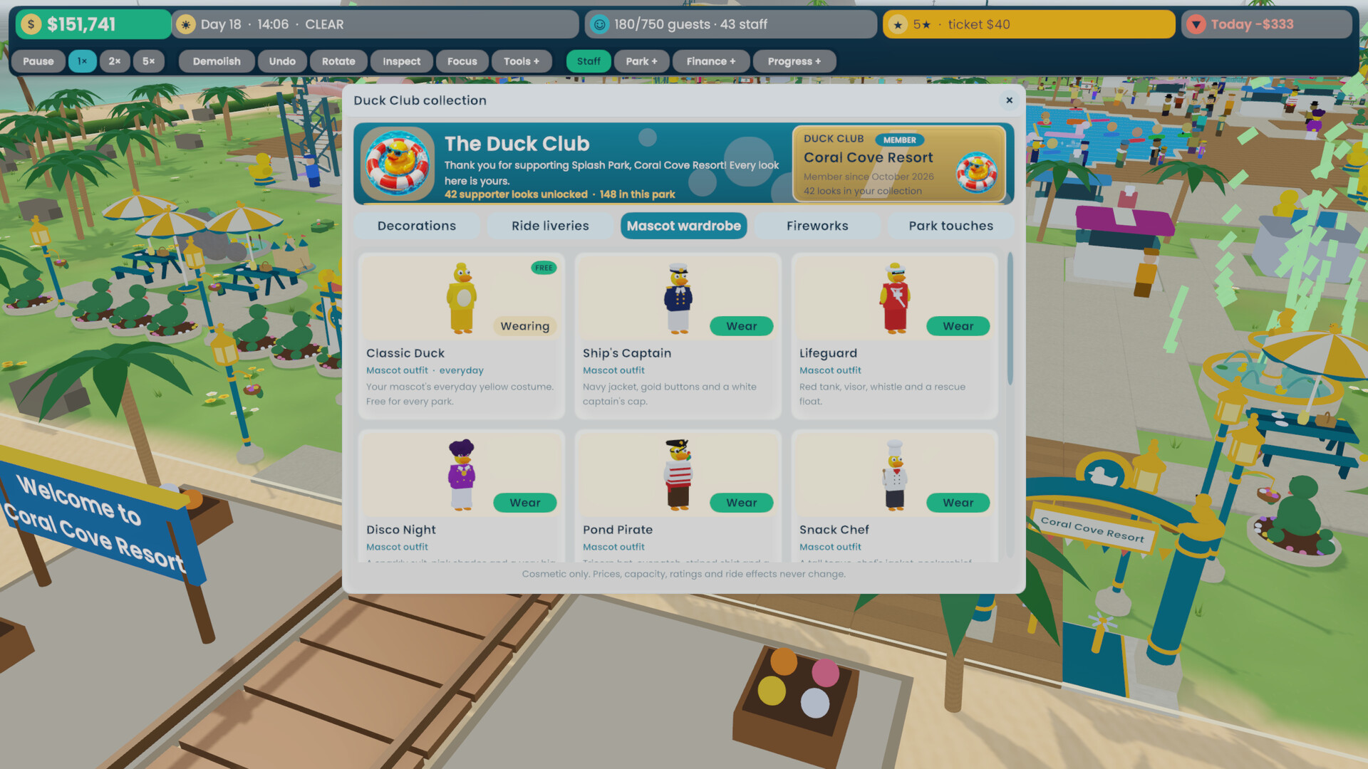 Splash Park Tycoon - Supporter Pack Screenshot Thumbnail 4