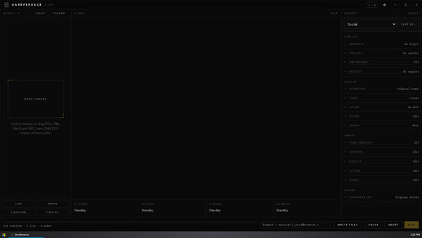UNREFERENCE - Image Privacy Tool screenshot 1