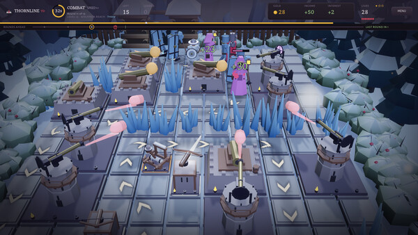 Thornline TD - Maze Tower Defense screenshot 2