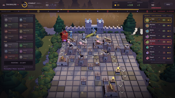 Thornline TD - Maze Tower Defense screenshot 5
