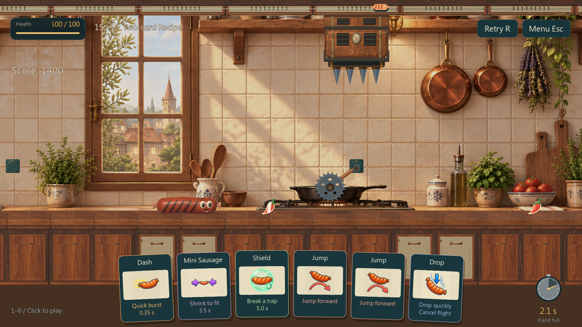 Sausage Adventure screenshot #4