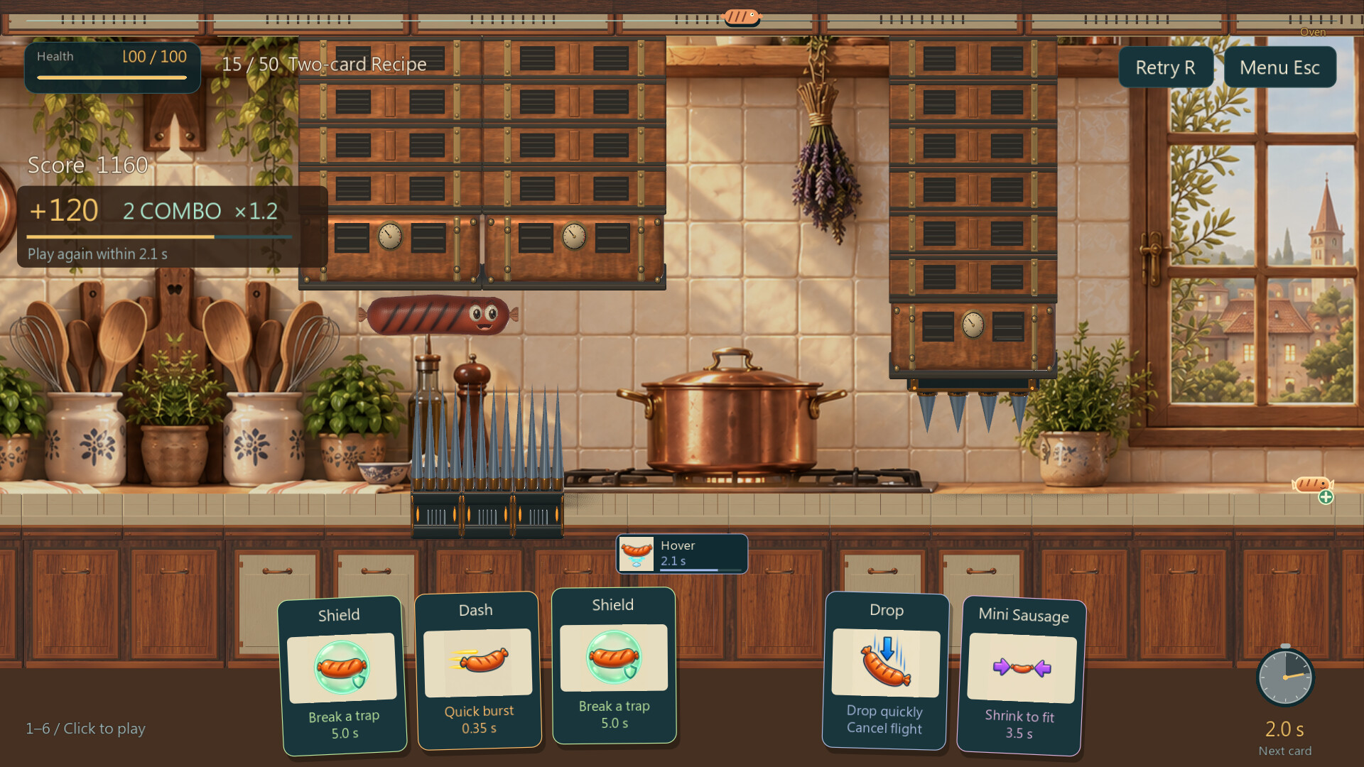 Sausage Adventure screenshot #1