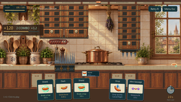 Sausage Adventure screenshot 1