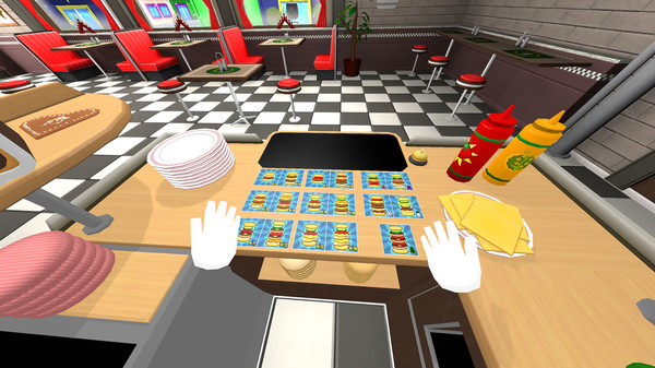 Screenshot z VR The Diner Duo