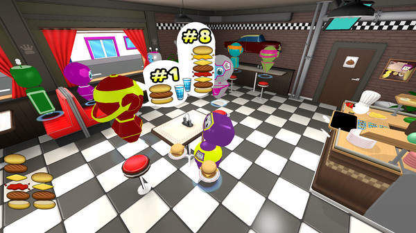 Screenshot z VR The Diner Duo