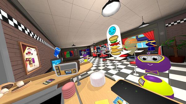 Screenshot z VR The Diner Duo
