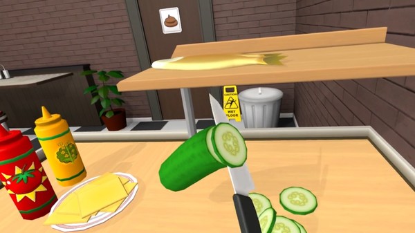 Screenshot z VR The Diner Duo