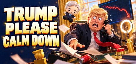 Trump please calm down artwork