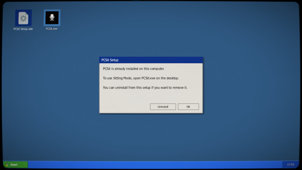 Computer Sitting Simulator Screenshot