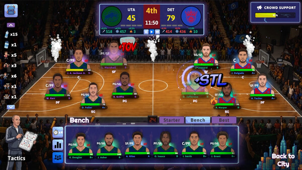 Basketball Dynasty Demo 스크린샷 2