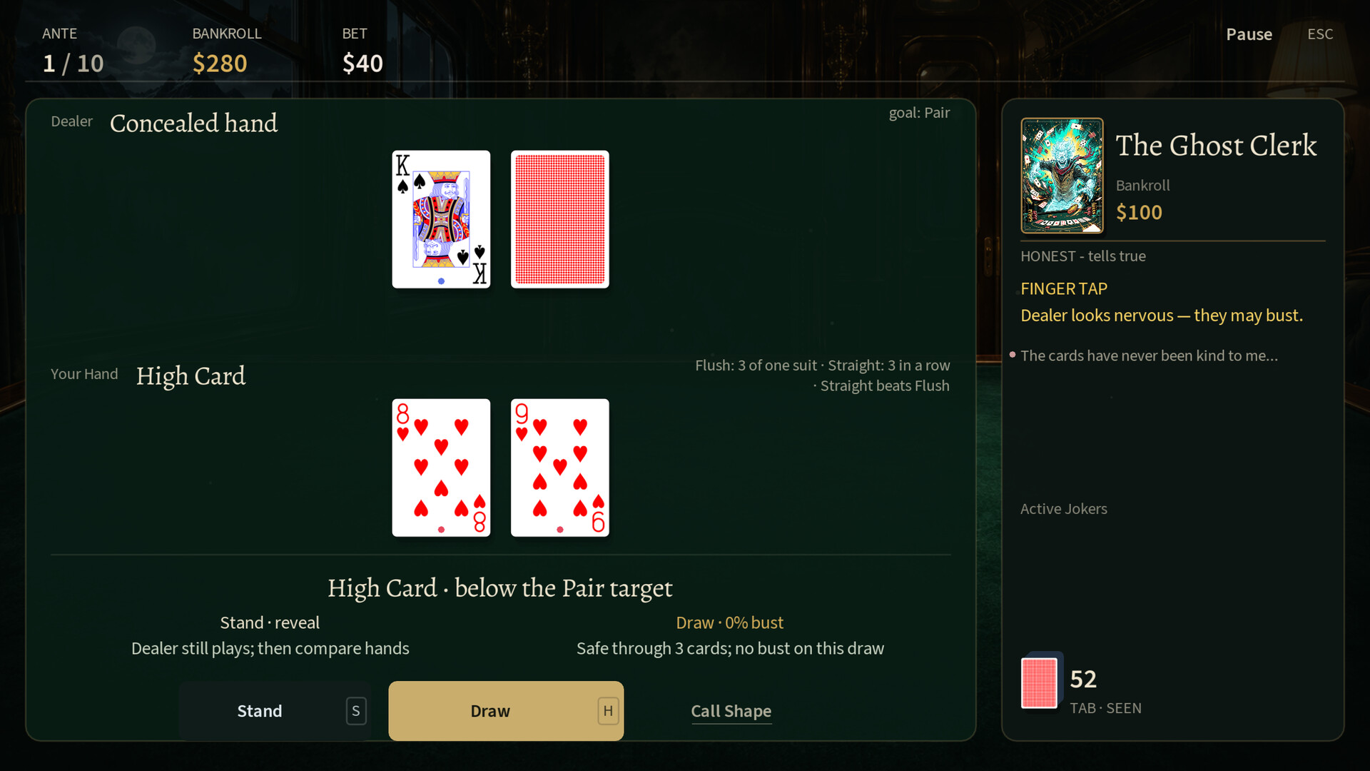 A Table of Liars screenshot #1