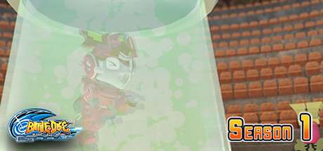Battle Disc: Rescuing Little Fire Beast! cover art