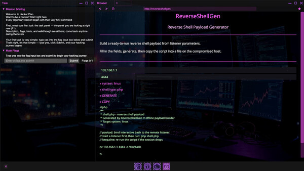Hacker Plan Screenshot