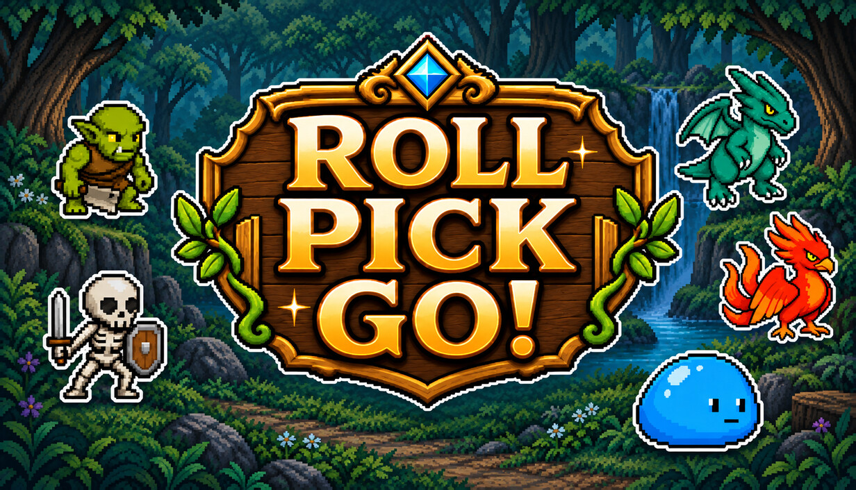 Roll Pick Go! cover art