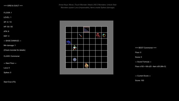 Grid & Guilt screenshot 2