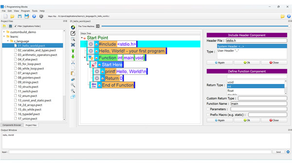 C Programming Blocks 스크린샷 3
