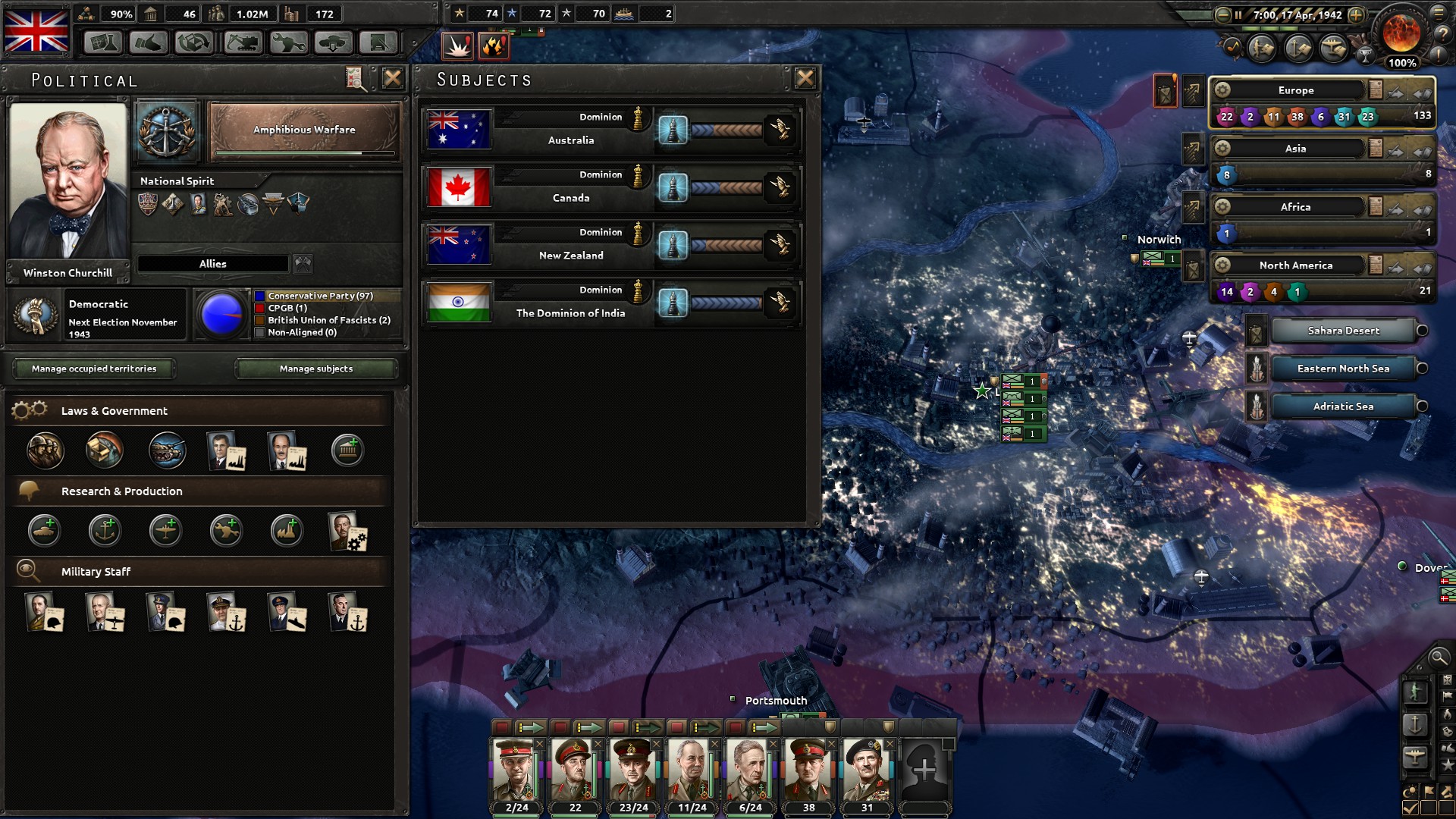 Expansion - Hearts of Iron IV: Together for Victory Featured Screenshot #1