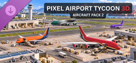 Купить дешево Pixel Airport Tycoon 3D. Aircraft Pack 2 Купить ключ дешево Pixel Airport Tycoon 3D. Aircraft Pack 2