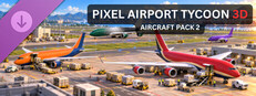 Pixel Airport Tycoon 3D - Aircraft Pack 2