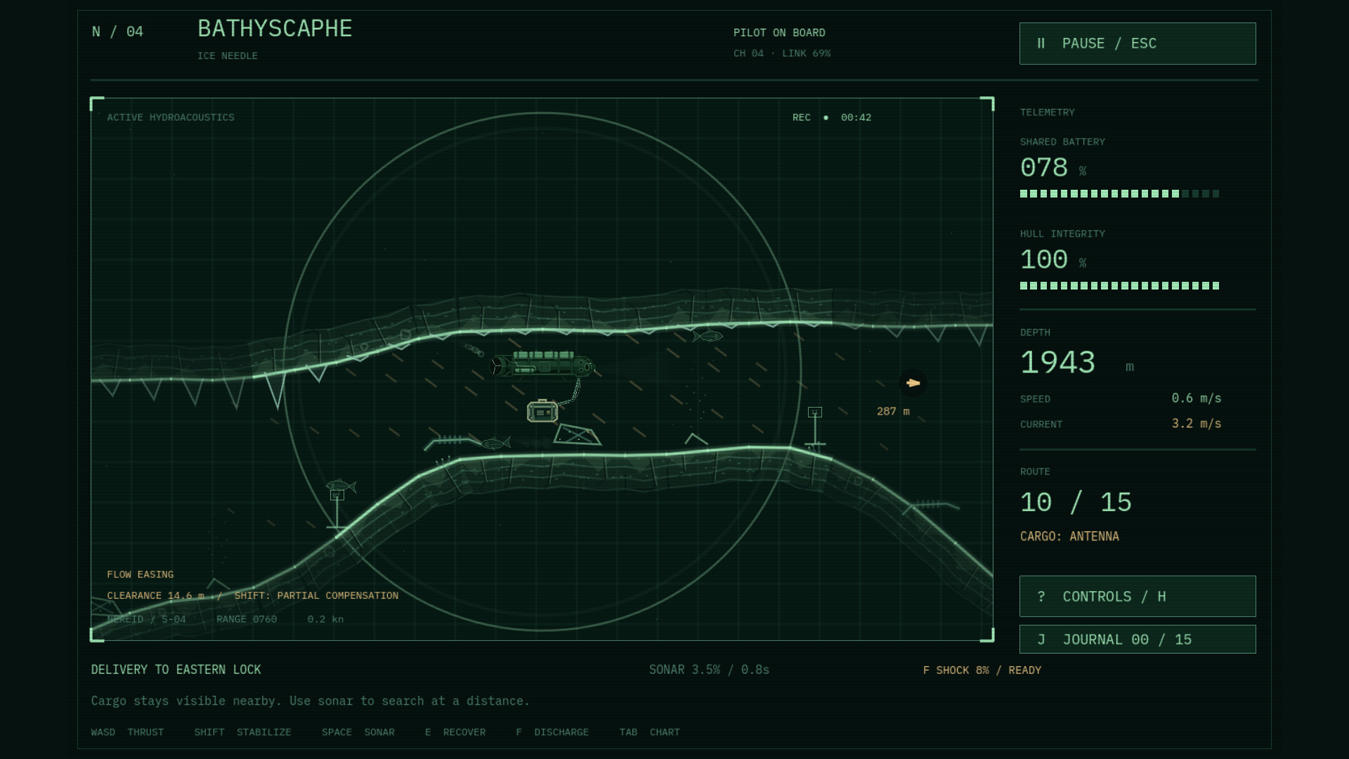 Bathyscaphe screenshot #4