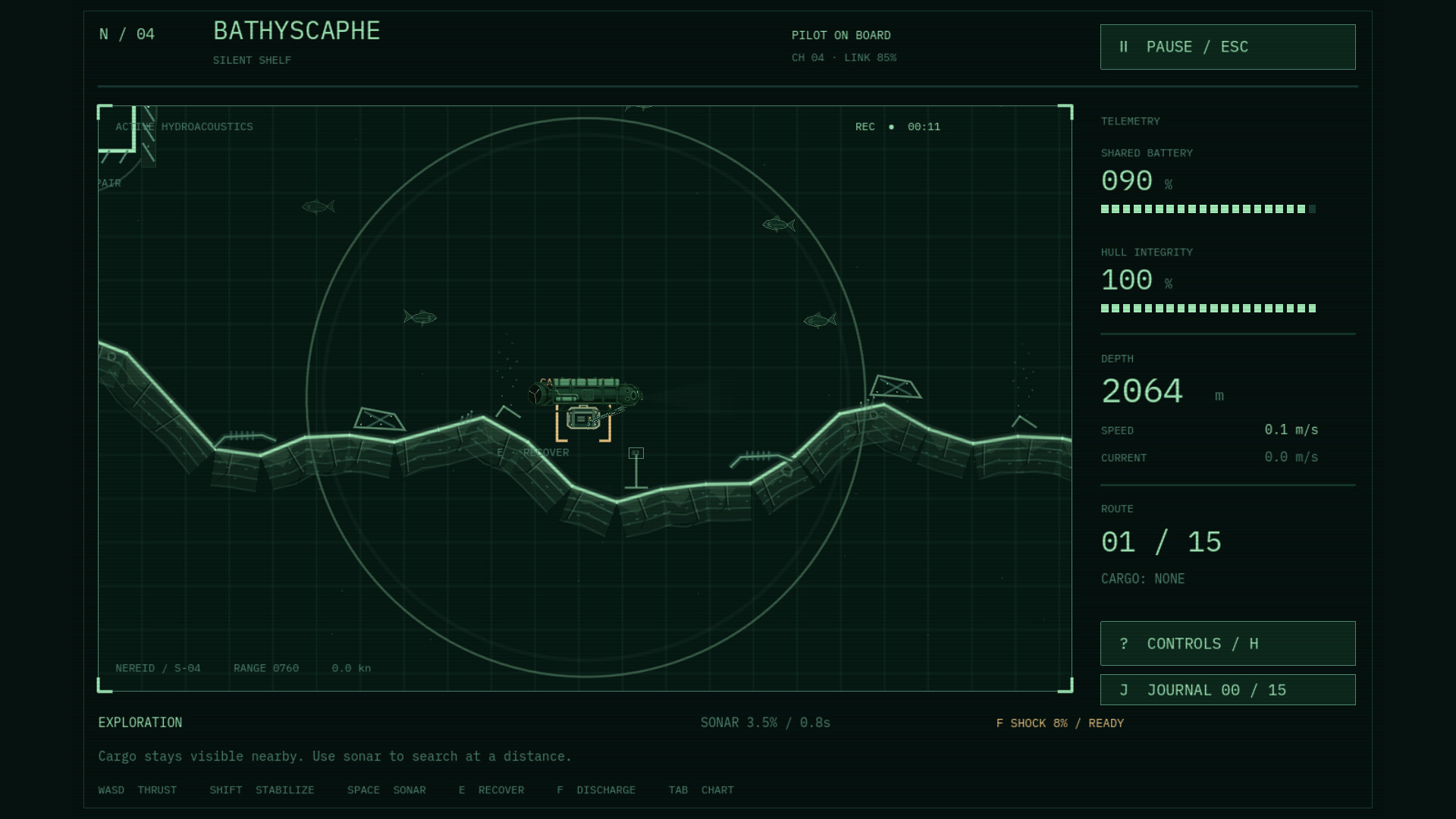Bathyscaphe screenshot #3