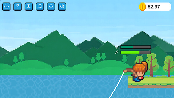 Tiny Desktop Fishing