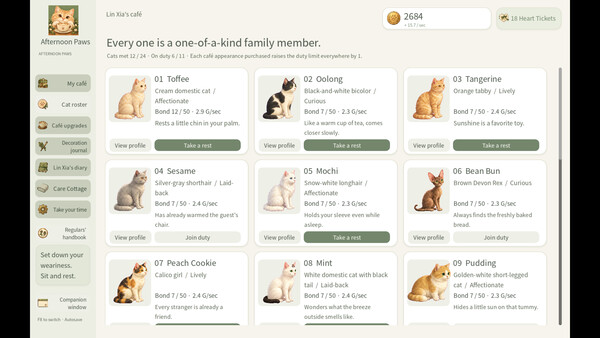 Afternoon Paws screenshot 2