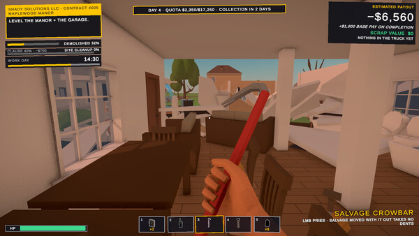 CONTRACT #001 Screenshot