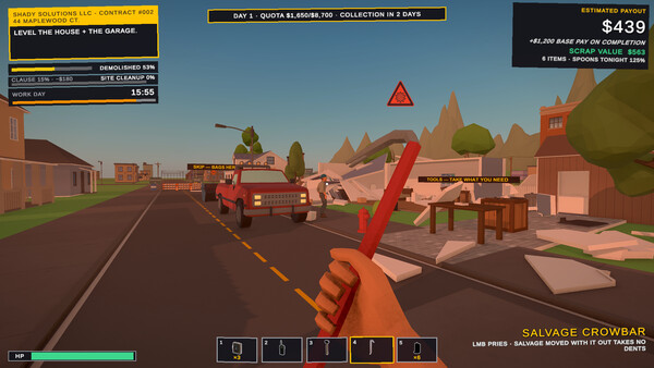 CONTRACT #001 Screenshot