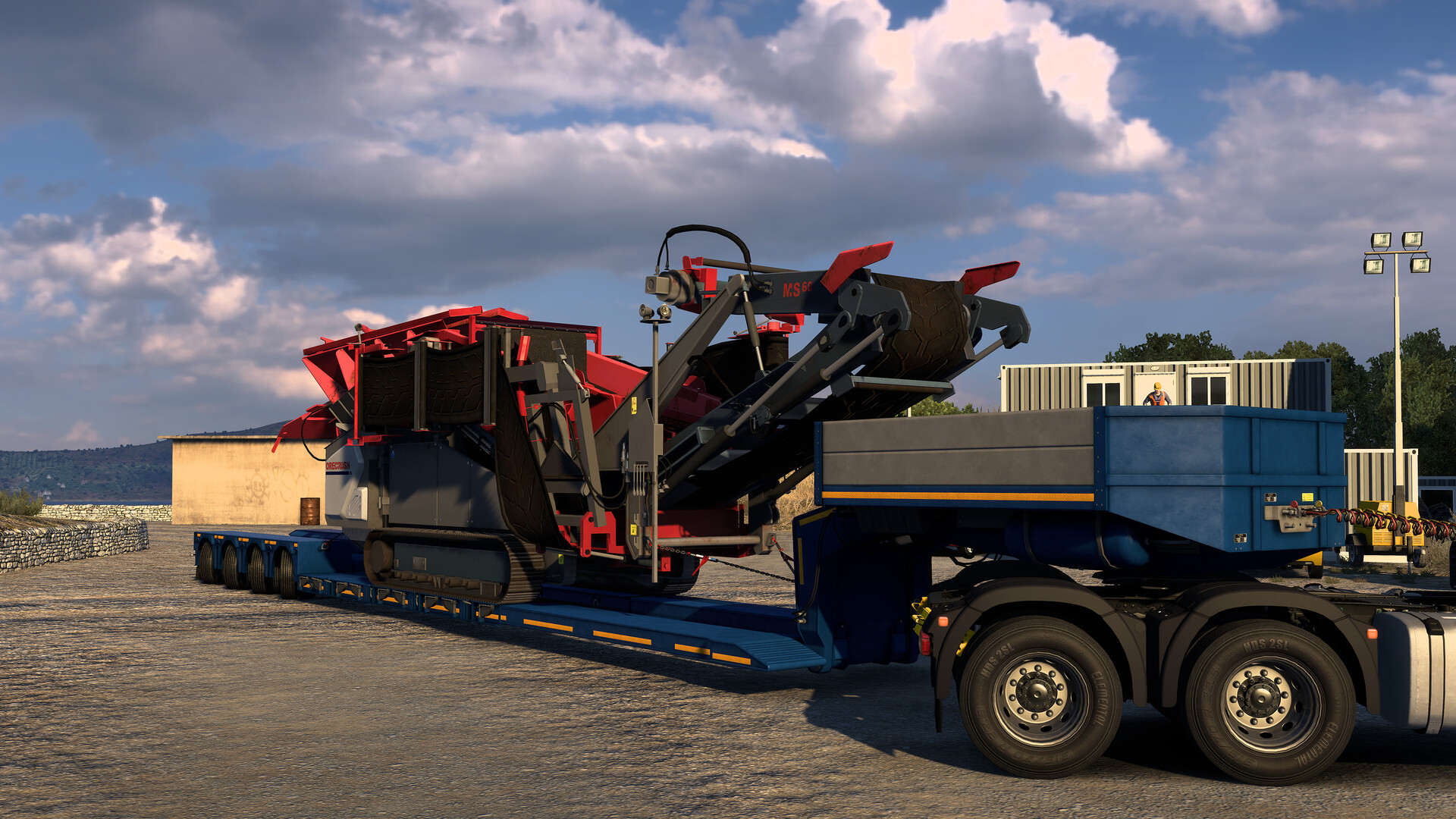 Скриншот Euro Truck Simulator 2 - Heavy Cargo Pack — кадр 9