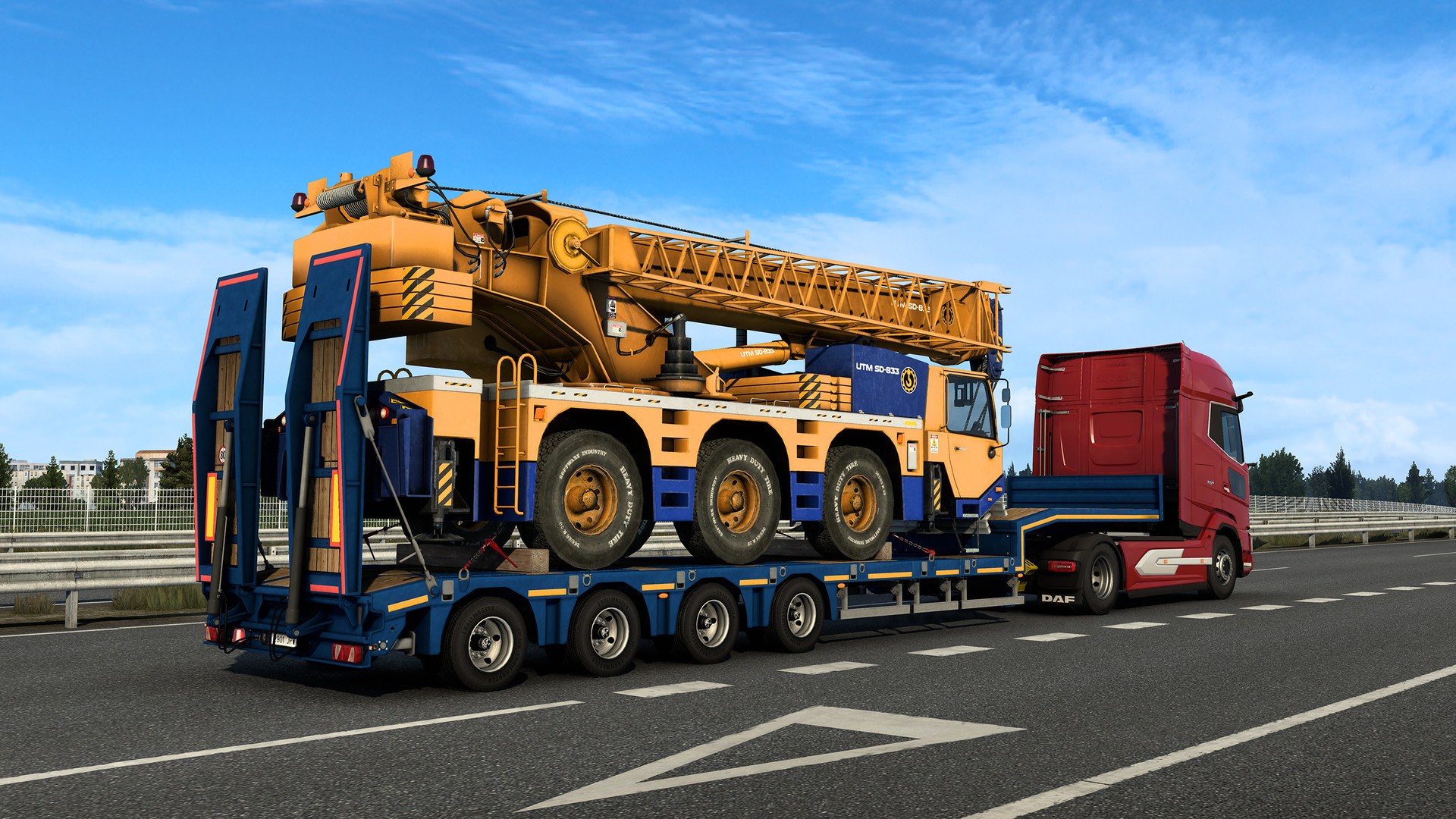 Euro Truck Simulator 2 - Heavy Cargo Pack gameplay screenshot 3