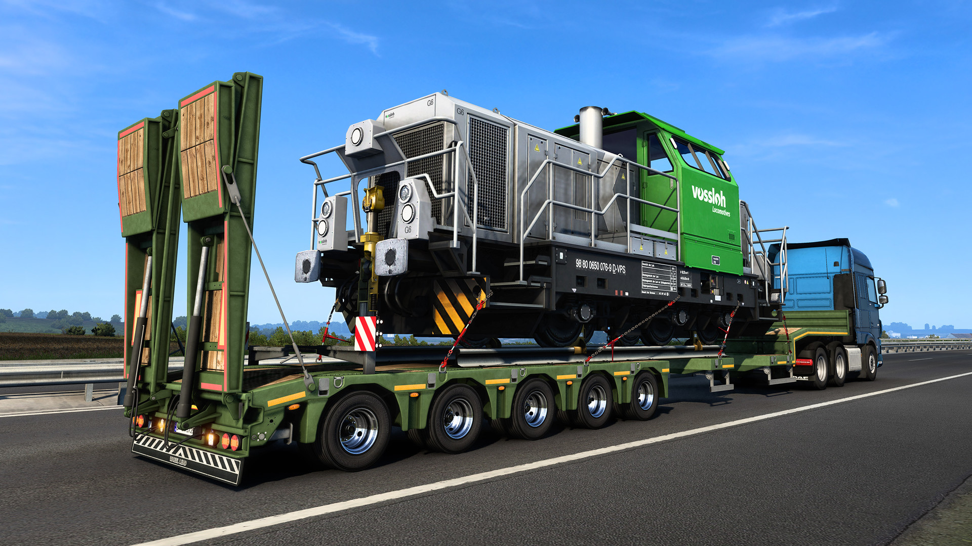Euro Truck Simulator 2 - Heavy Cargo Pack gameplay screenshot 1